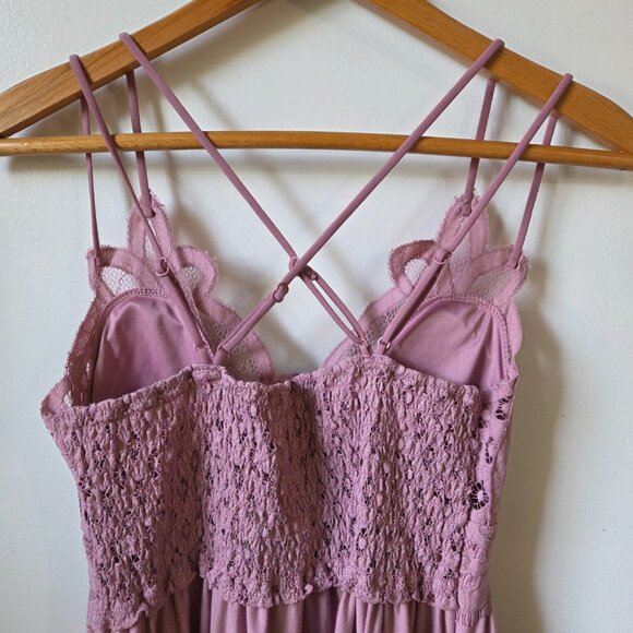 NWT ZENANA BOUTIQUE PINK LACED BRALETTE MINI DRESS SIZE LARGE - Picture 12 of 16